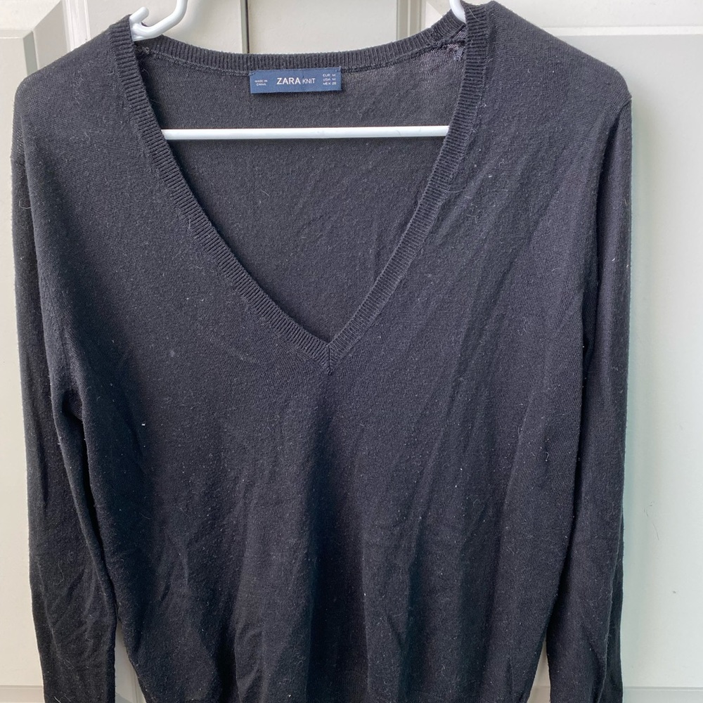 Lightweight Black Sweater